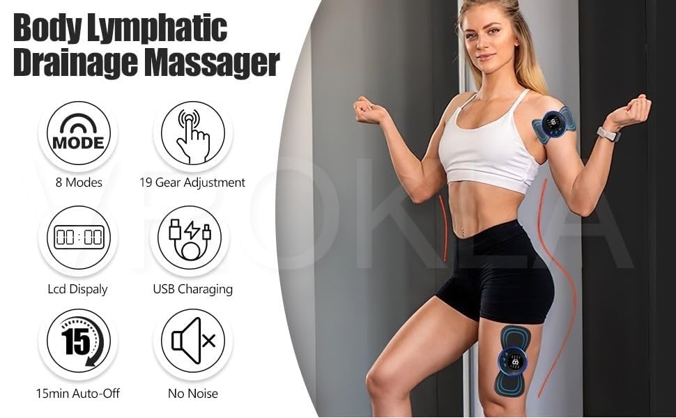 Mini Body Massager Machine for Pain Relief Portable